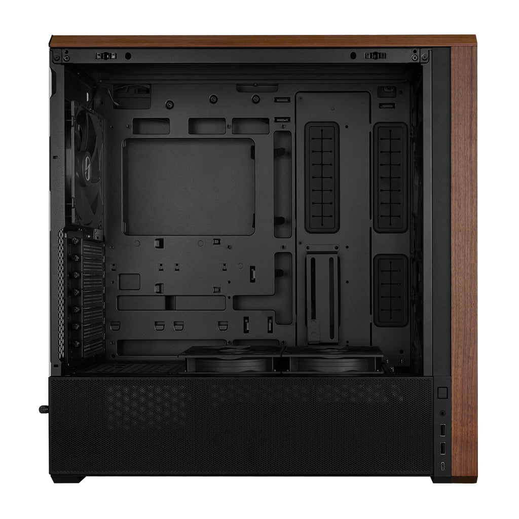 Lian-Li LANCOOL 217 Tempered Glass ATX Mid-Tower Case - Black(PC-LAN217X ) - 4