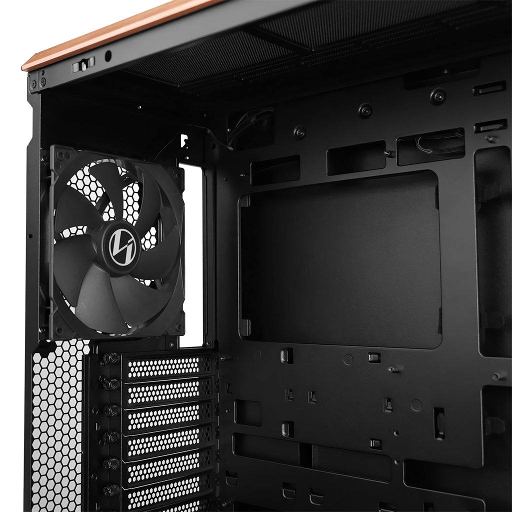 Lian-Li LANCOOL 217 Tempered Glass ATX Mid-Tower Case - Black(PC-LAN217X ) - 7