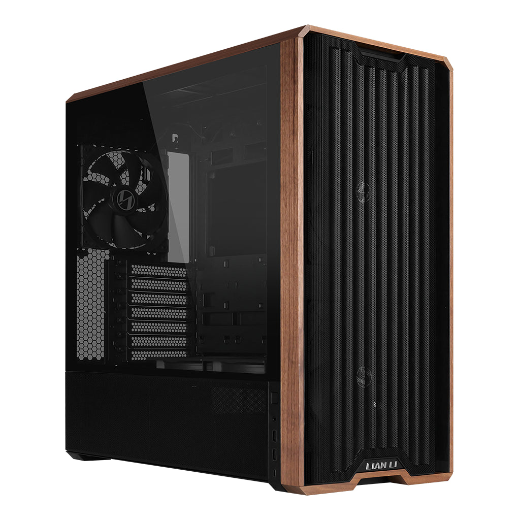 Lian-Li LANCOOL 217 Tempered Glass ATX Mid-Tower Case - Black(PC-LAN217X ) - 1