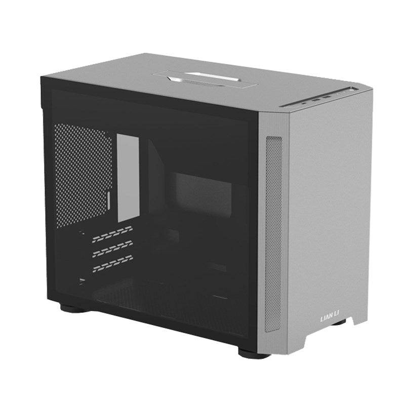 Lian-Li PC-TU150 RGB Tempered Glass Mini ITX Case - Silver(PC-TU150WA) - 1