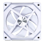 Lian-Li SLV2-1 UNI 120mm ARGB PWM Case Fan - White(12SLV2-1W) - 2
