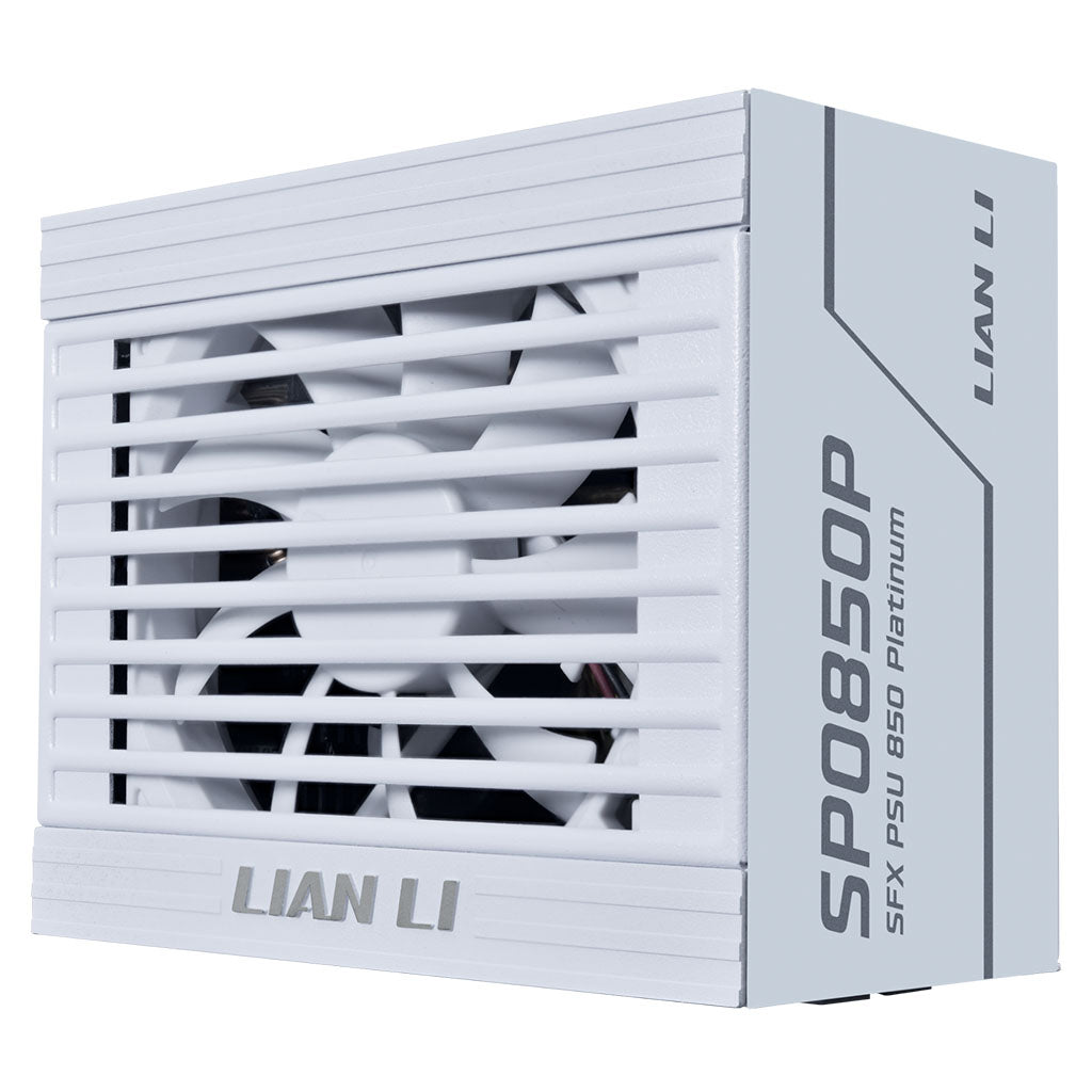 Lian-Li SP0850P Platinum 850W 80+ Platinum PCIe 5.1 ATX 3.1 Fully Modular Power Supply - White(SP0850P.W) - 1