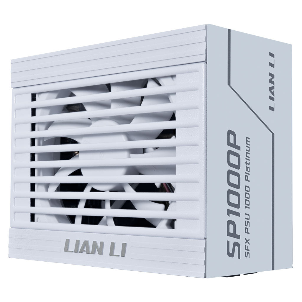 Lian-Li SP1000P Platinum 1000W 80+ Platinum PCIe 5.1 ATX 3.1 Fully Modular Power Supply - White(SP1000P.W) - 1