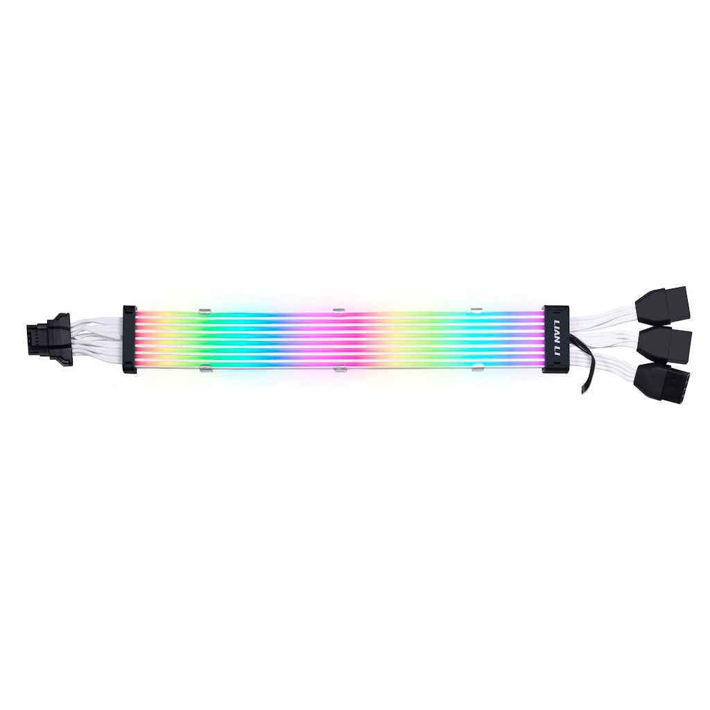 Lian-Li Strimer Plus V2 12VHPWR ARGB 3x 8-Pin Extension Cable(PW168-8PV2) - 7