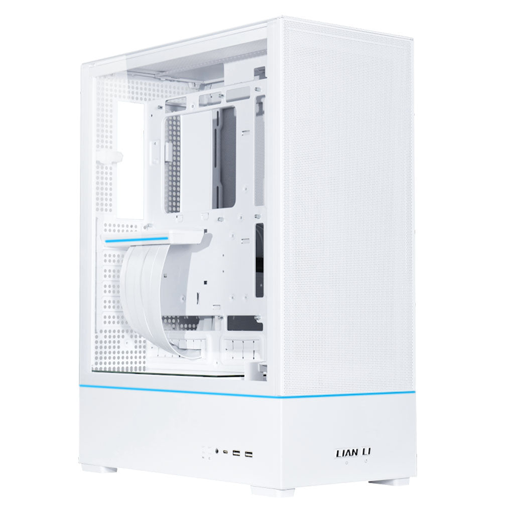 Lian-Li SUP01 Tempered Glass ATX Case - White(PC-SUP01W) - 1