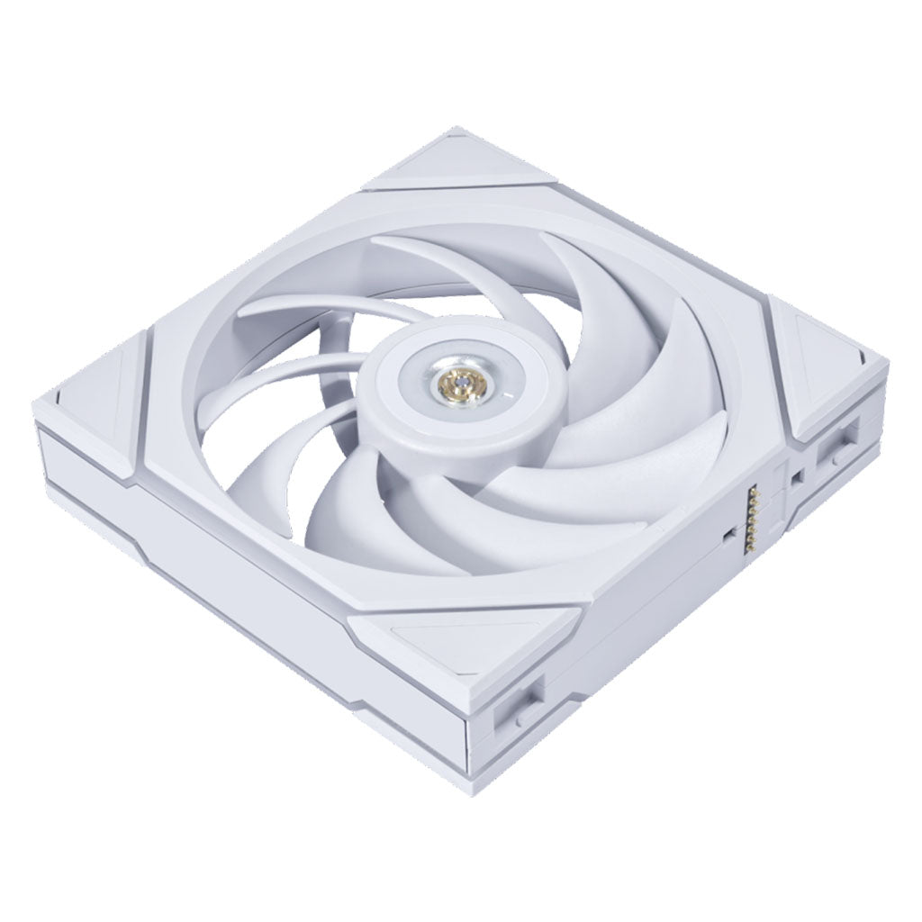 Lian-Li TL120-1B UNI FAN TL 120mm ARGB PWM White Case Fan - 3 Pack w/ Controller(12TL3W) - 4
