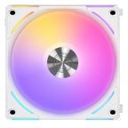 Lian-Li UNI FAN AL V2 120mm ARGB PWM Case Fan - White(12ALV2-1W) - 4
