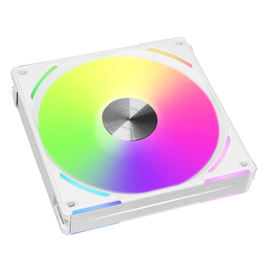 Lian-Li UNI FAN AL V2 140mm ARGB PWM Case Fan - White(14ALV2-1W) - 4