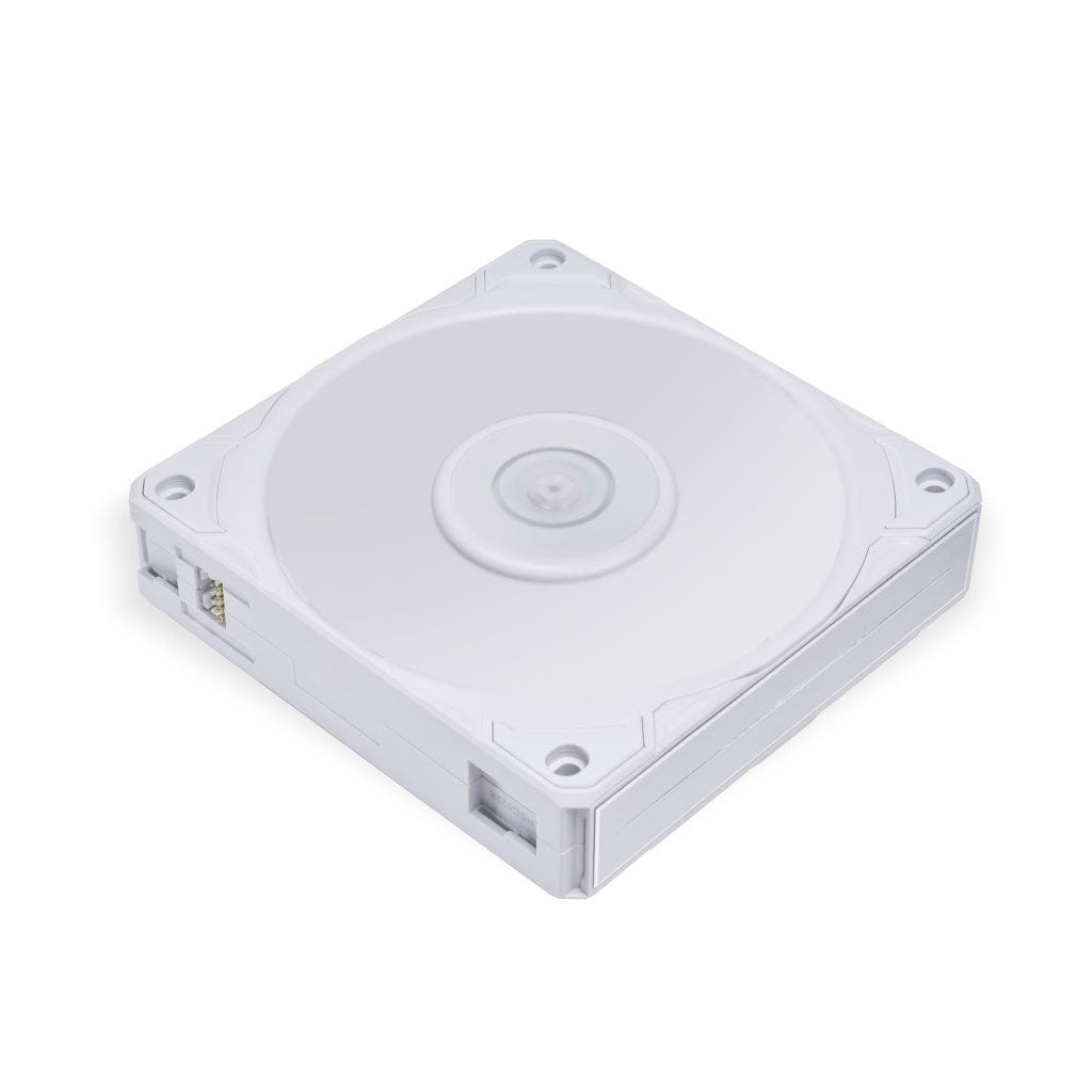 Lian-Li UNI FAN P28 120mm PWM Fan - White (3-Pack w/ Controller)(12P28-3W) - 3