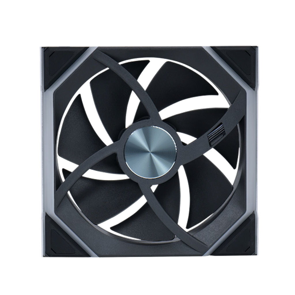 Lian-Li UNI FAN SL Wireless 120mm ARGB PWM Case Fan - Black(12SL1W1B) - 4