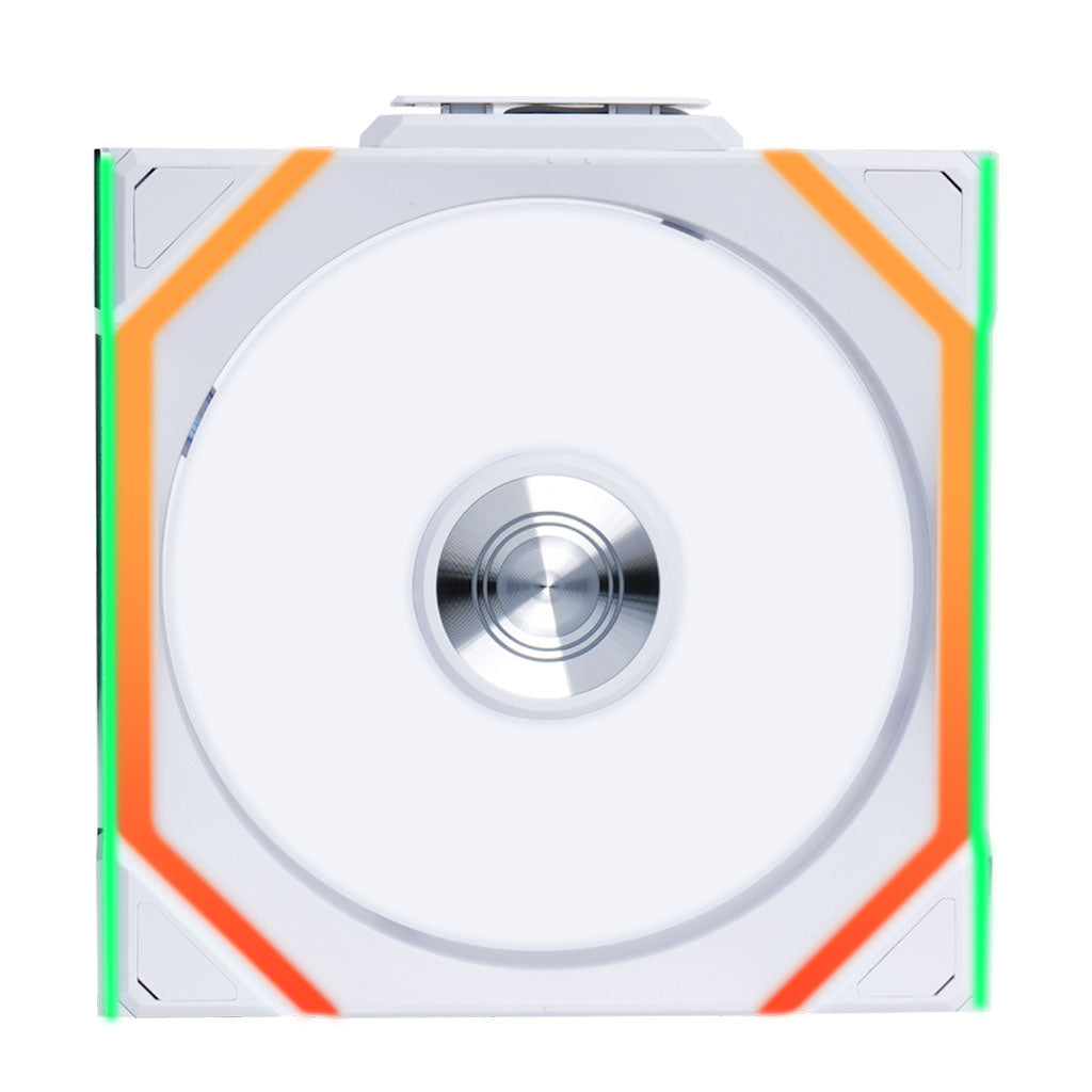 Lian-Li UNI FAN SL Wireless 120mm ARGB PWM Case Fan - White(12SL1W1W) - 1