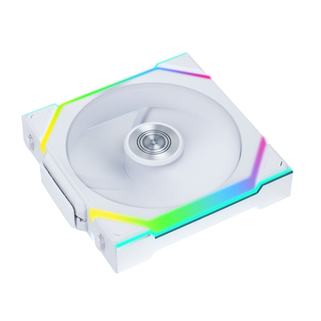 Lian-Li UNI FAN SL Wireless 120mm ARGB PWM Case Fan - White(12SL1W1W) - 3