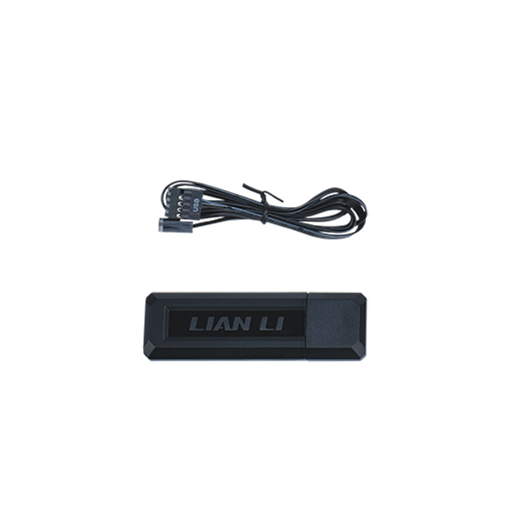 Lian-Li UNI FAN SL Wireless Reverse Blade 120mm ARGB PWM Case Fan - Black - 3 Pack(12RSL1W3B) - 3