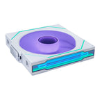 Lian-Li UNI Fan SL-Infinity Wireless 140mm Reverse Blade White Fan - Single Pack(14RSLIN1W1W) - 3