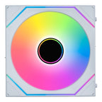 Lian-Li UNI Fan SL-Infinity Wireless 140mm Reverse Blade White Fan - Single Pack(14RSLIN1W1W) - 1