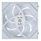Lian-Li UNI Fan SL-Infinity Wireless 140mm Reverse Blade White Fan - Single Pack(14RSLIN1W1W) - 4