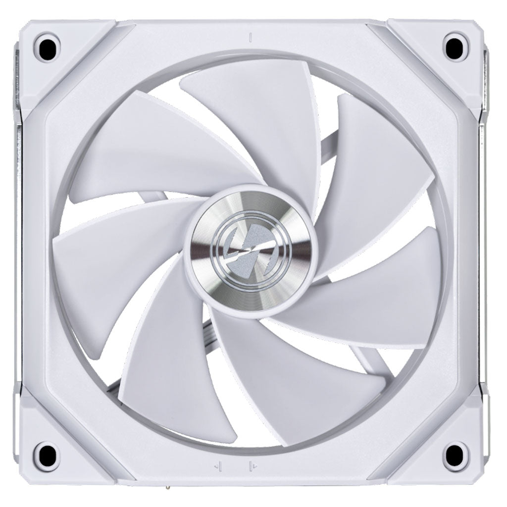 Lian-Li UNI FAN SLV2 120mm ARGB Reverse Blade PWM Case Fan - White(12RSLV2-1W) - 6