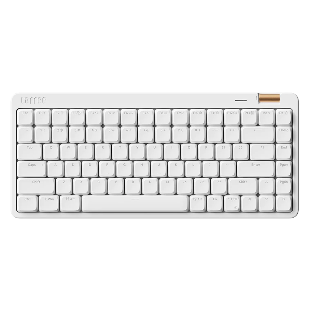 Lofree FLOW Lite84 Low-Profile Wireless Mechanical Keyboard - Specter Switches (Off-White)(KBLOE921OW) - 1