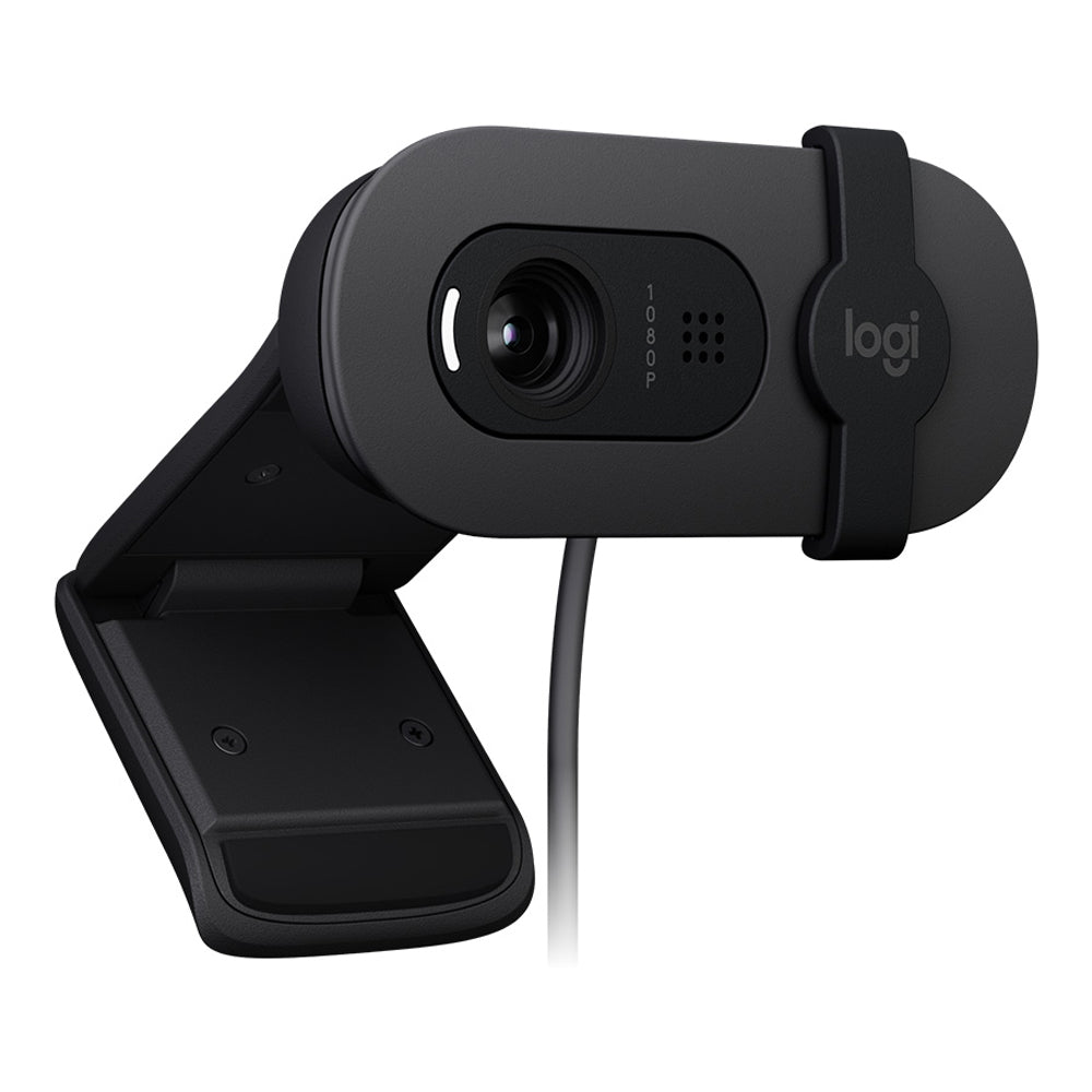 Logitech Brio 100 Full HD 1080p Webcam - Graphite Black(960-001587) - 3