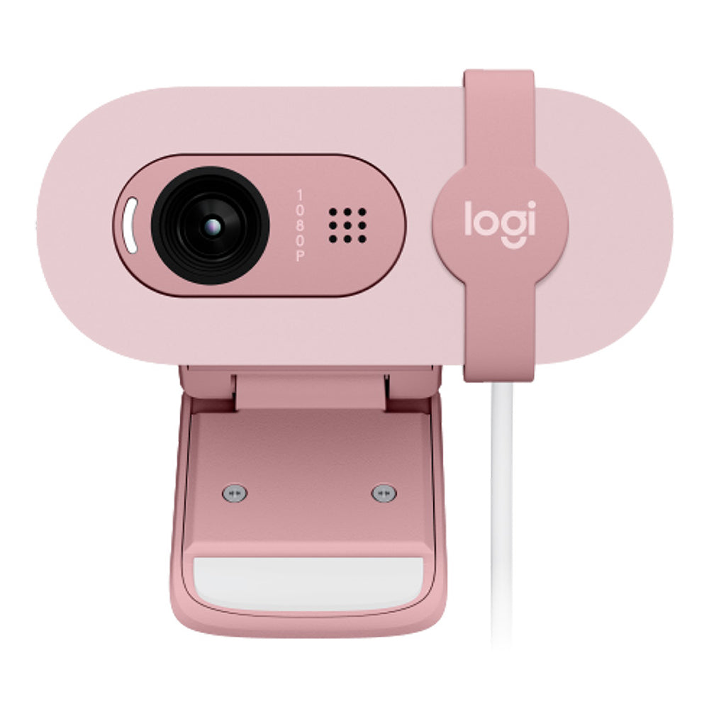 Logitech Brio 100 Full HD 1080p Webcam - Rose Pink(960-001624) - 2