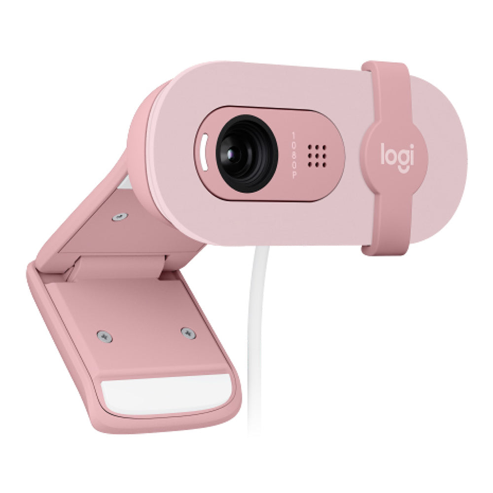 Logitech Brio 100 Full HD 1080p Webcam - Rose Pink(960-001624) - 3