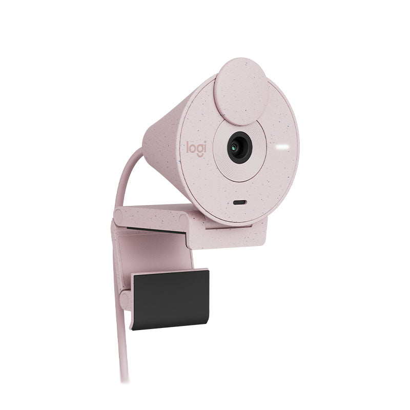 Logitech Brio 300 Full HD Webcam - Rose(960-001449) - 5