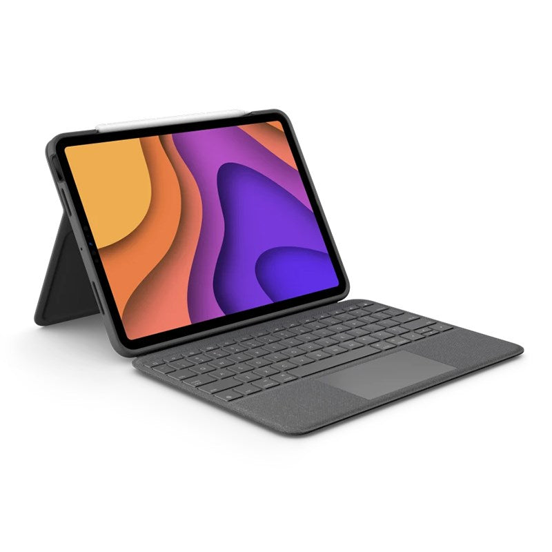 Logitech Folio Touch for iPad Air (4th Gen) - Oxford Grey(920-009954) - 1