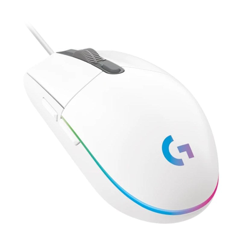 Logitech G203 LIGHTSYNC Optical Gaming Mouse - White(910-005791) - 1