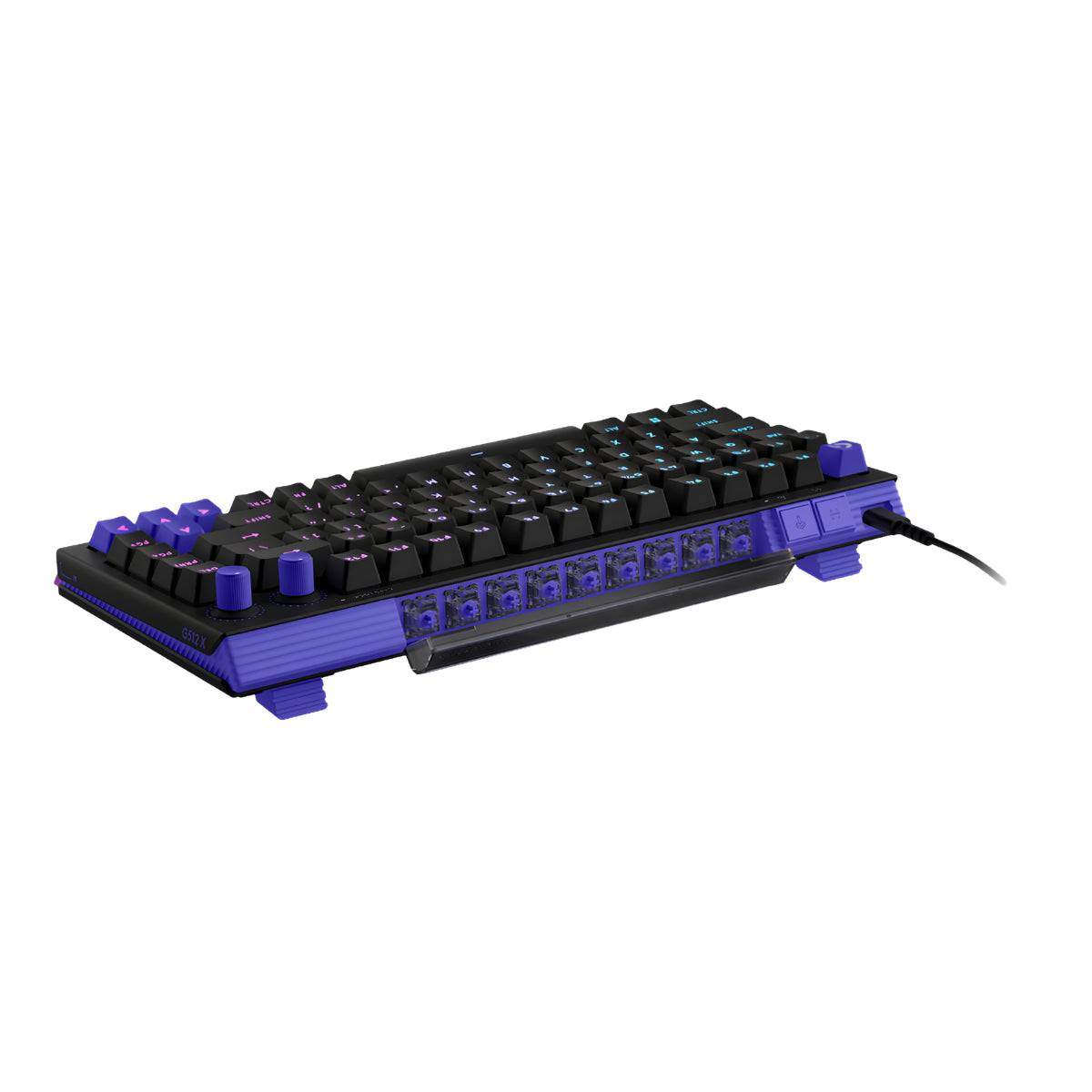 Logitech G512X 75 TMR Analog/Mechanical Gaming Keyboard - Black(920-013942) - 3