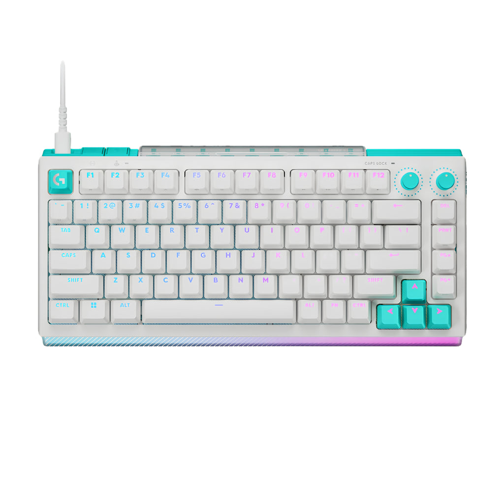 Logitech G512X 75 TMR Analog/Mechanical Gaming Keyboard - White(920-013962) - 1