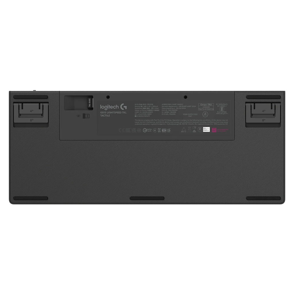 Open Box - Logitech G515 LIGHTSPEED TKL Mechanical Wireless Gaming Keyboard - Black(920-012580-OP) - 7
