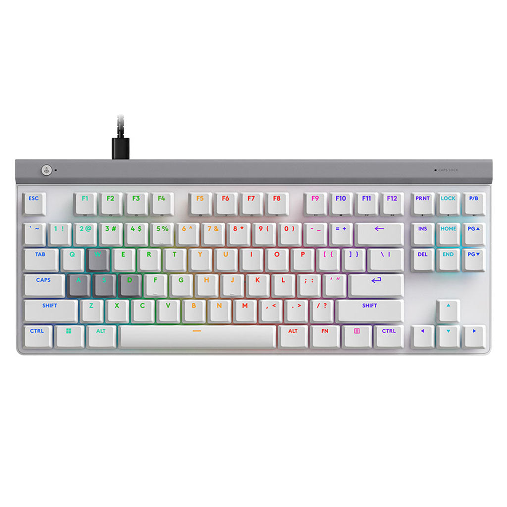 Logitech G G515 RAPID TKL Low-Profile Wired Gaming Keyboard - White(920-013880) - 1
