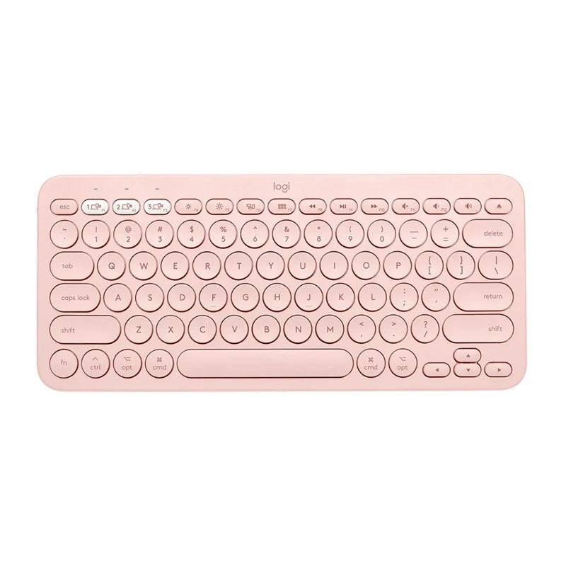 Logitech K380 Multi-Device Bluetooth Keyboard For Mac - Rose(920-010408) - 1