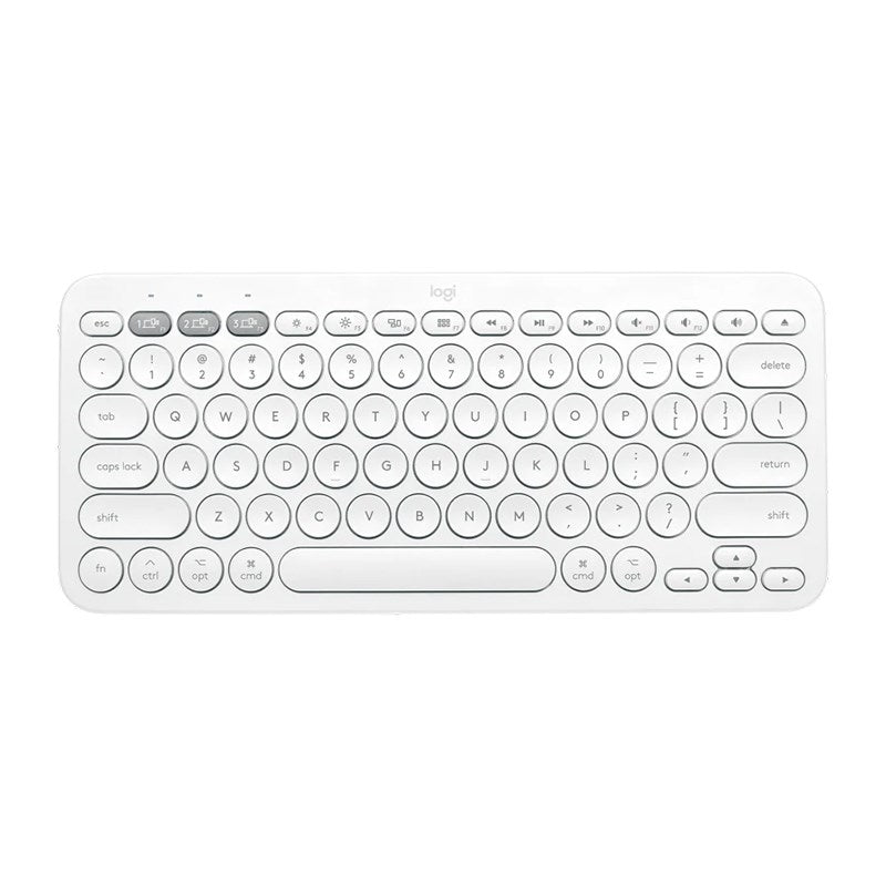 Logitech K380 Multi-Device Bluetooth Keyboard For Mac - White(920-010409) - 1