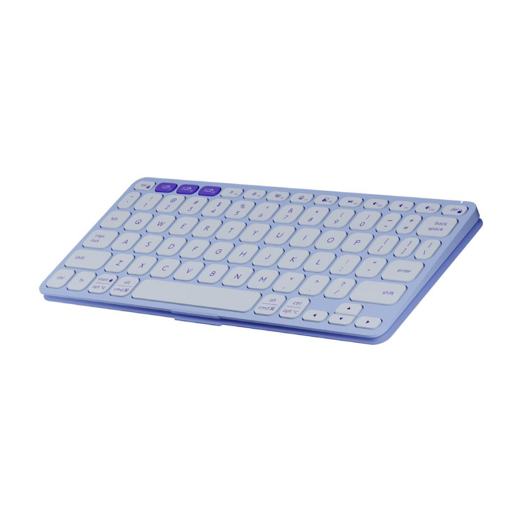 Logitech Keys-To-Go 2 Portable Wireless Keyboard - Universal Layout - Lilac(920-012963) - 2