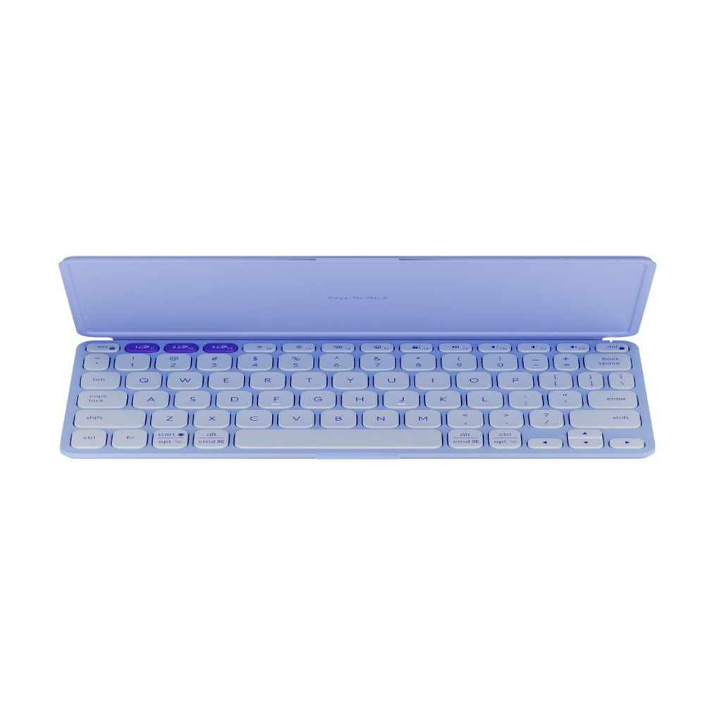 Logitech Keys-To-Go 2 Portable Wireless Keyboard - Universal Layout - Lilac(920-012963) - 5
