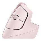Logitech Lift Vertical Ergonomic Wireless Optical Mouse - Rose(910-006481) - 3