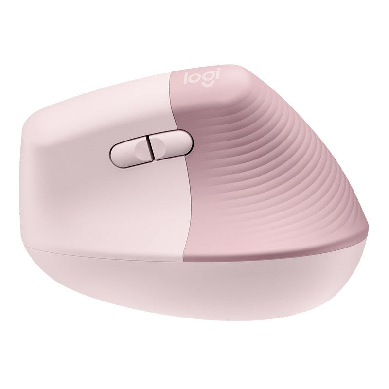 Logitech Lift Vertical Ergonomic Wireless Optical Mouse - Rose(910-006481) - 4