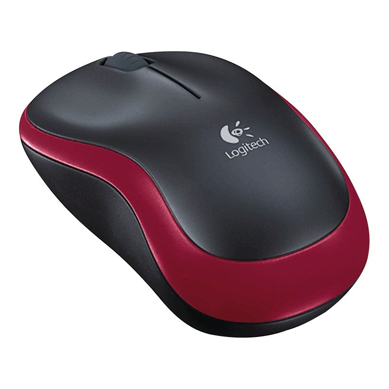 Logitech M185 Wireless Mouse - Red(910-002503) - 3