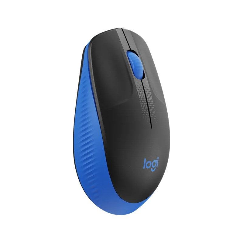 Logitech M190 Full-Size Wireless Mouse - Blue(910-005914) - 2