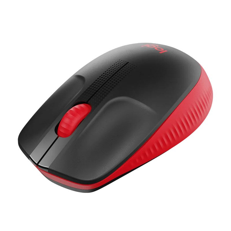 Logitech M190 Full-Size Wireless Mouse - Red(910-005915) - 3