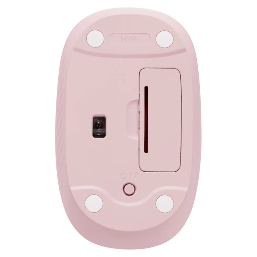 Logitech M196 Bluetooth Mouse - Rose(910-007464) - 2