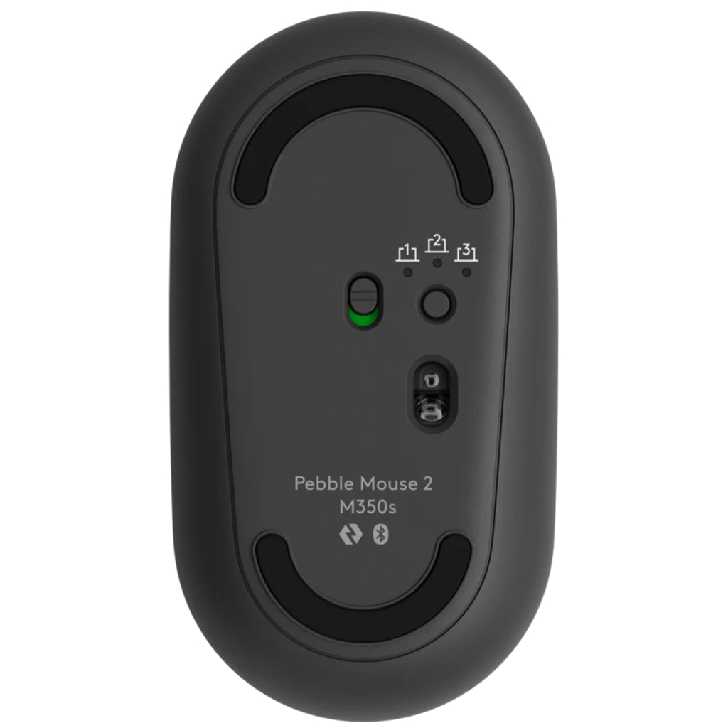 Logitech M350s Pebble Wireless Mouse - Tonal Graphite(910-006988) - 4