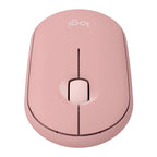 Logitech M350s Pebble Wireless Mouse - Tonal Rose(910-006987) - 3