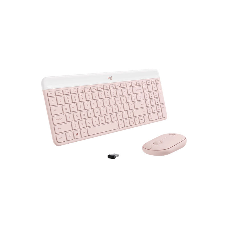 Logitech MK470 Slim Wireless Keyboard and Mouse Combo - Rose(920-011326) - 6