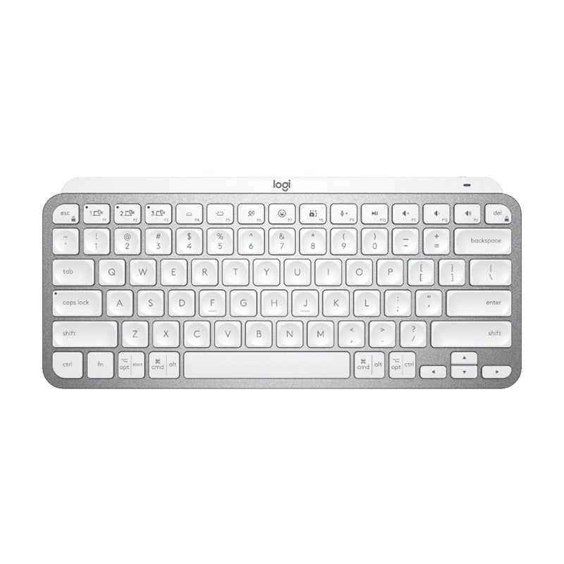 Logitech MX Keys MINI Wireless Illuminated Keyboard - Pale Gray(920-010506) - 1