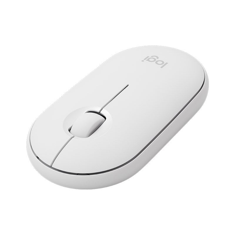 Logitech Pebble M350 Wireless Optical Mouse - Off-White(910-005600) - 2