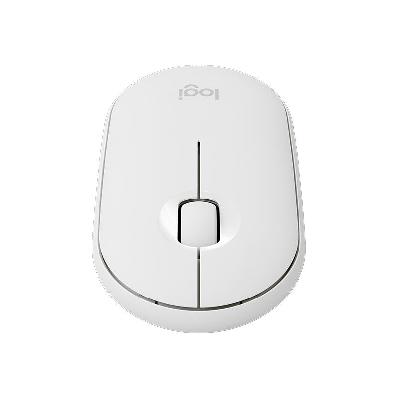 Logitech Pebble M350 Wireless Optical Mouse - Off-White(910-005600) - 3