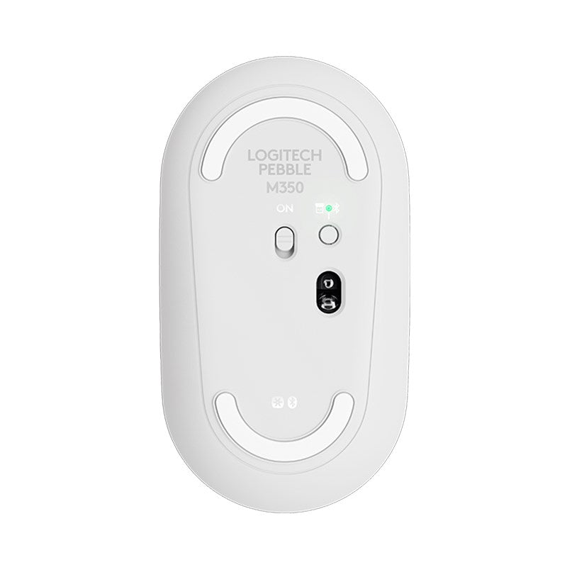 Logitech Pebble M350 Wireless Optical Mouse - Off-White(910-005600) - 4