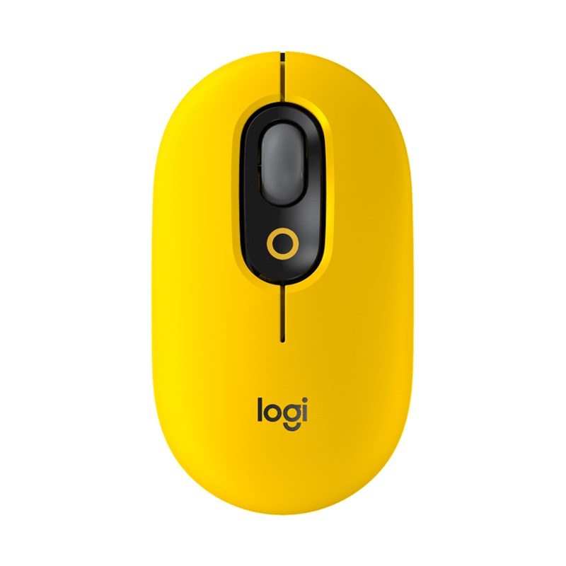 Logitech POP Wireless Mouse - Blast Yellow(910-006514) - 1